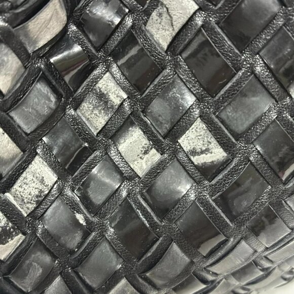 Auth BALLY - Black Leather Patent Leather (Synthetic Leather) Handbag - Picture 11 of 14